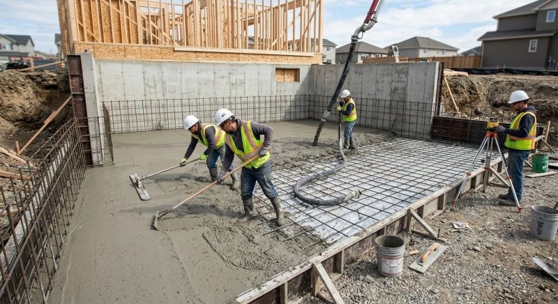 Basement Concrete Pouring in Fort Worth, TX