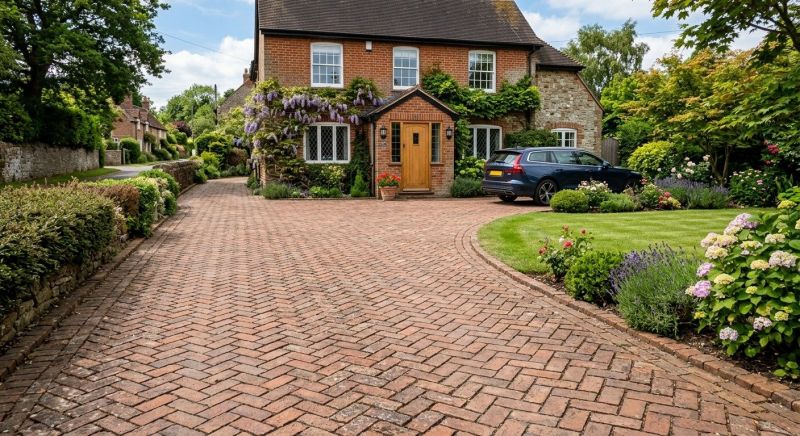 Brick Driveway Installation in Denver, CO