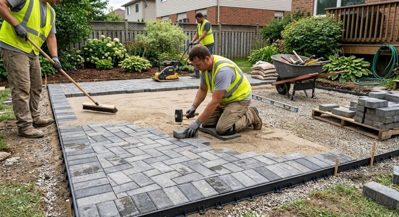 Concrete Pavers Installation in Boston, MA