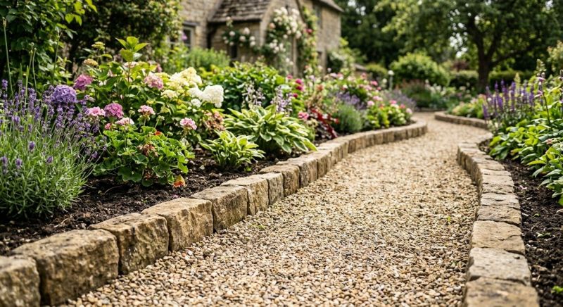 Stone Edging Installation in Boston, MA