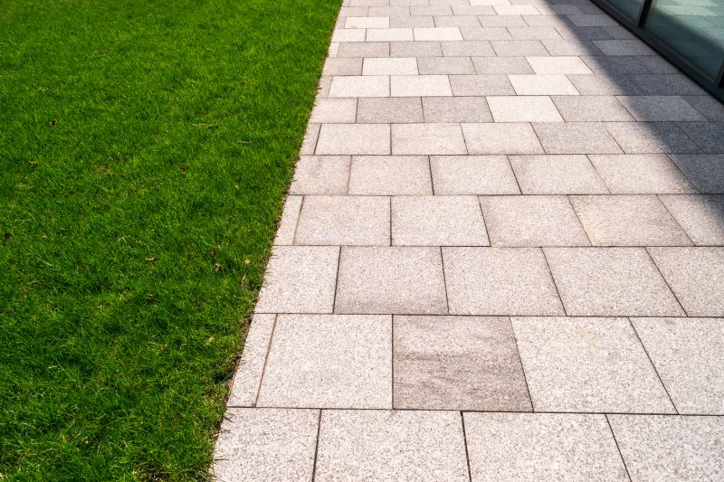 Decorative Paver Path